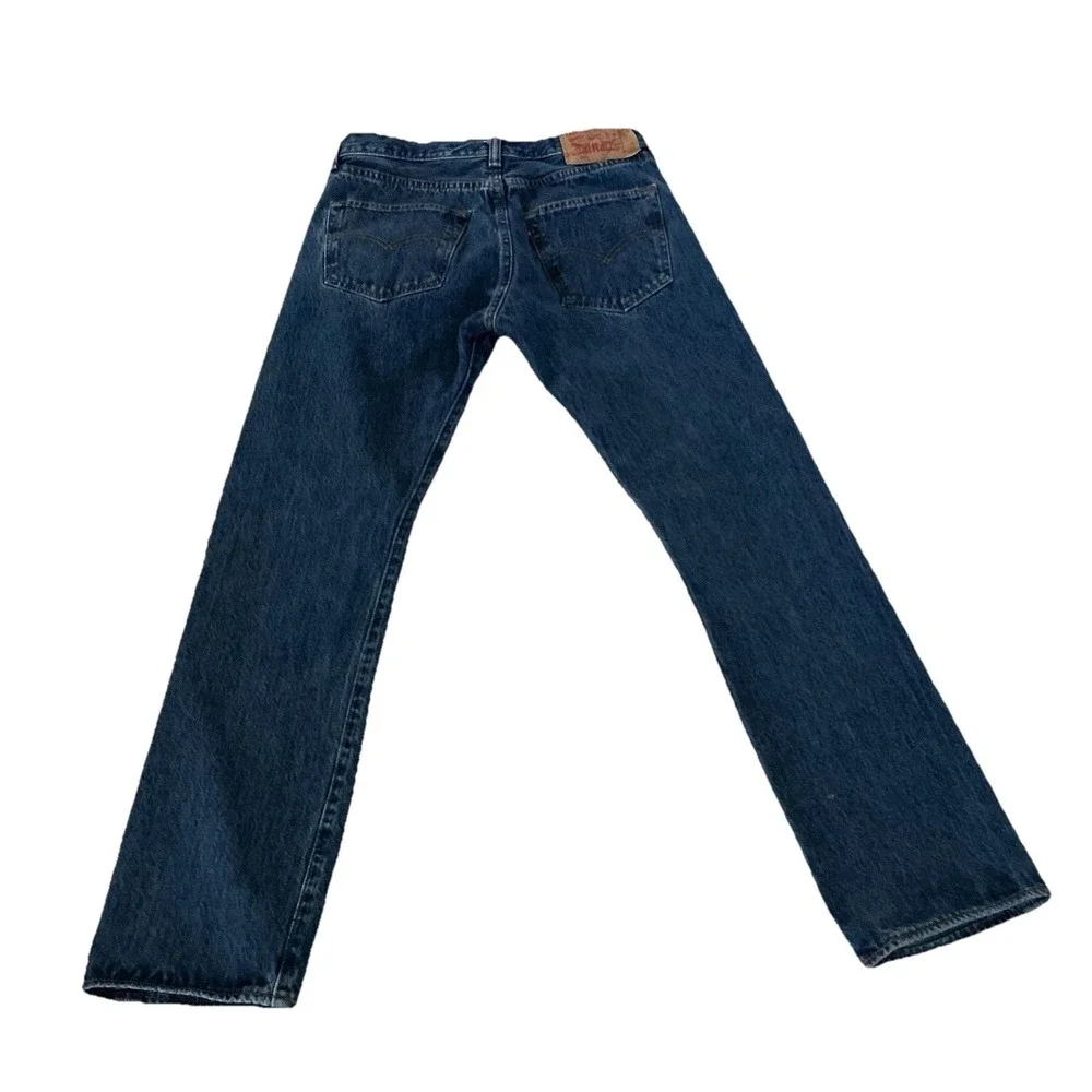VTG Levis 501 Jeans Mens 32x32 Button‎ Fly Red Tab Mid-Wash Straight Leg Classic